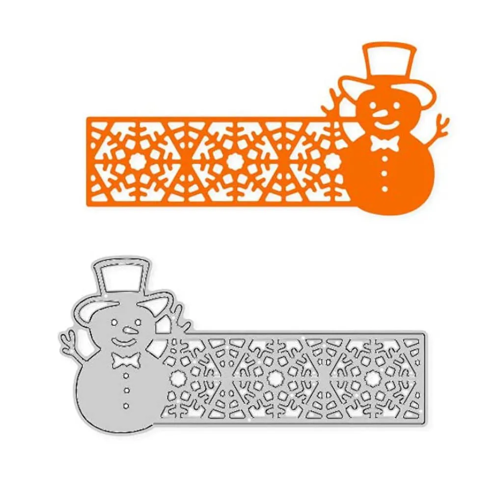 

Christmas Snowman Metal Cutting Dies Template Molds for DIY Scrapbook Embossing Greeting Cards Making Album Envelope Decoration