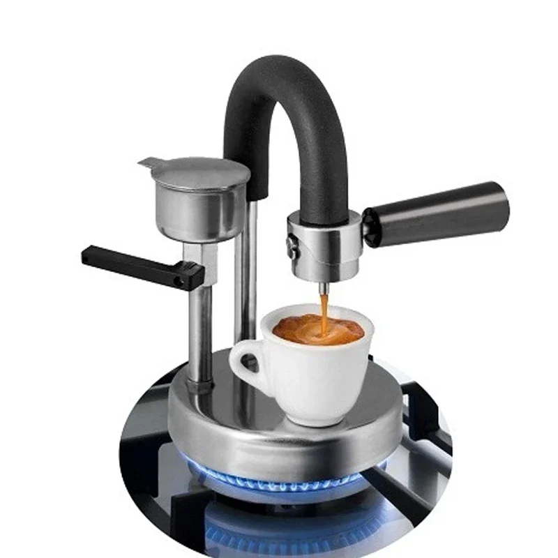 

Home Office Coffee Maker Manual Stainless Steel Coffee Machine Coffee Machine Manual Coffee Grinder Portable Coffee Machine