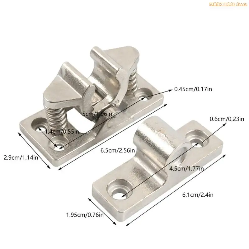 

K1AE Дверные защелки для быстрой установки без необходимости использования инструментов для тяжелых условий эксплуатации для
