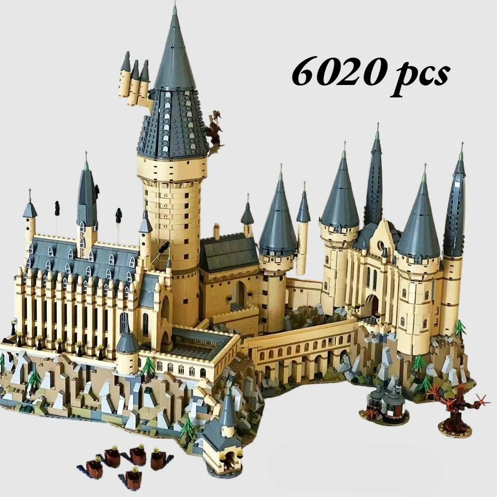 Film Serie Magie Schule Schloss Modell Bausteine Ziegel Spielzeug Für Kinder Erwachsene Weihnachten