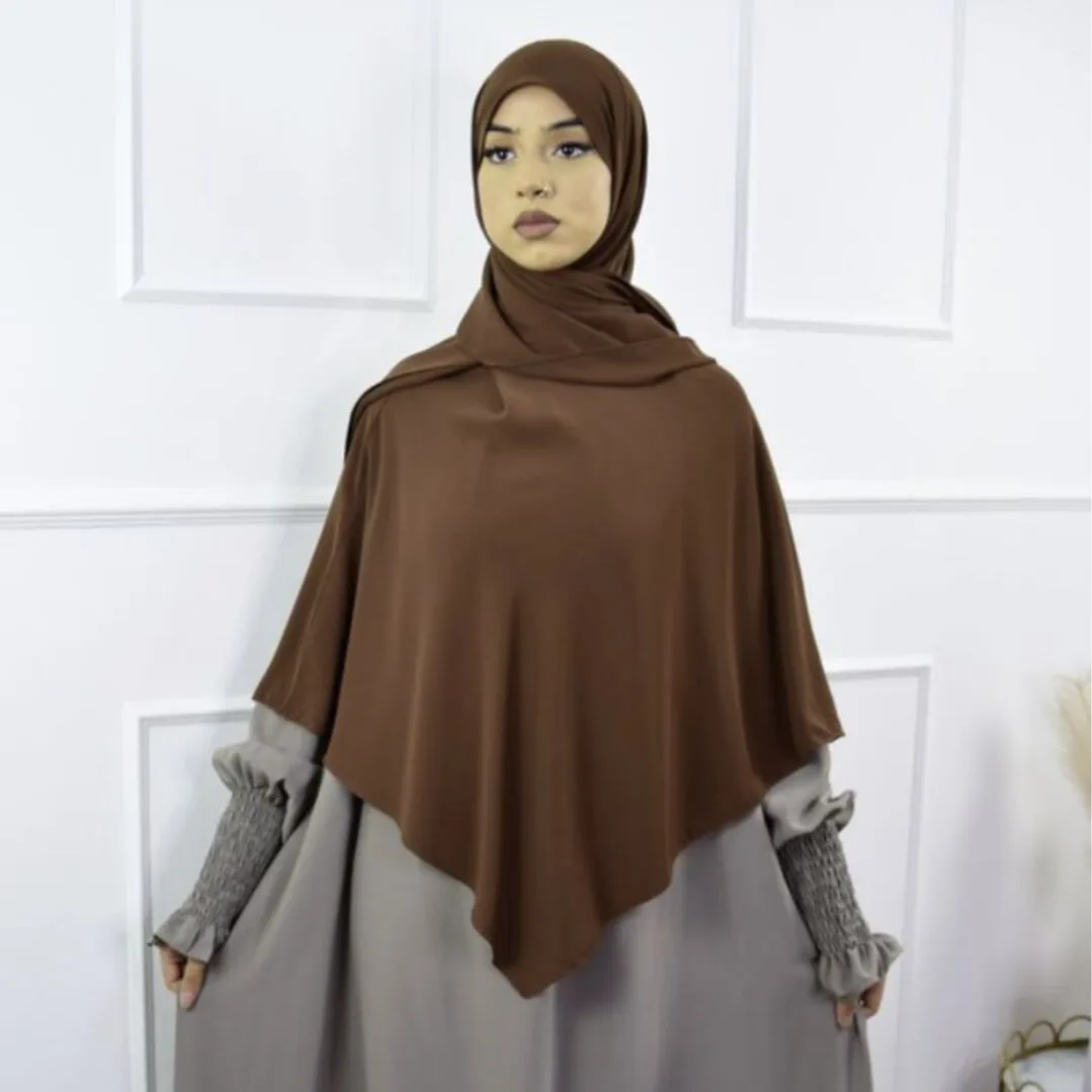 Eid musulmano Hijab sciarpa etnica donna lungo tinta unita avvolgere la testa per Hijab islamici sciarpe turbante arabo signore copricapo Ramadan