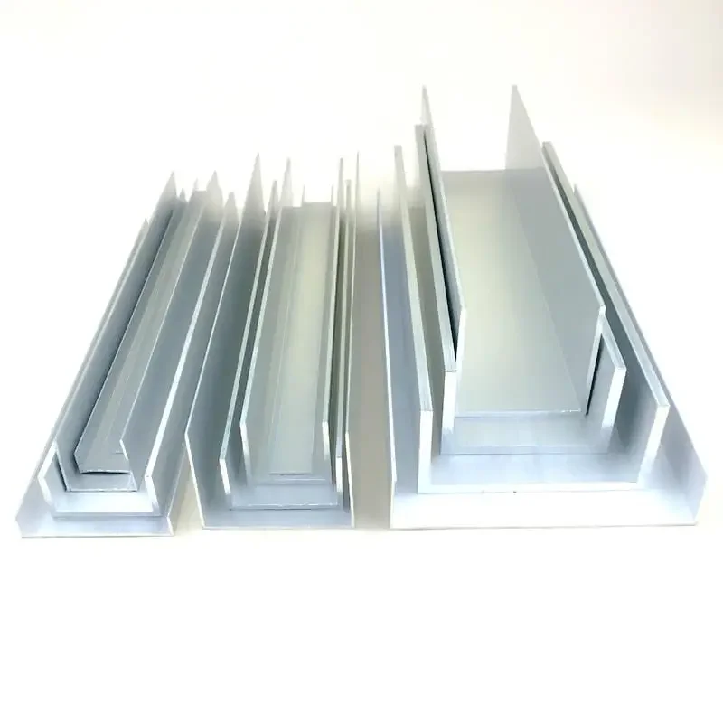 Imagem -03 - U-shaped Perfil do Sulco de Alumínio Moldura de Alumínio Sulcado Cartão Guia Slot Vidro Groove Interno Fixo Usinagem Cnc Pcs