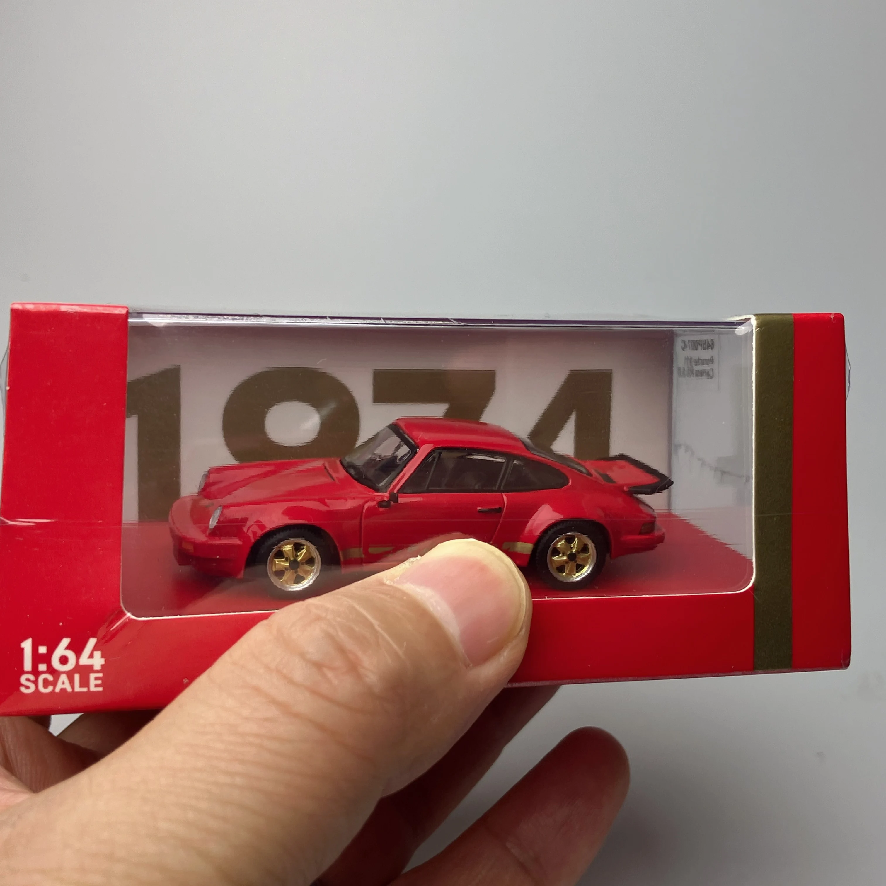 Spark 1/64 64 SP007C 911 RS 3.0 Red Diecast Model Car Collection Limited Edition Alloy