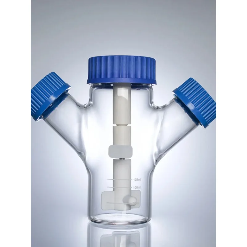 GL45 Thread Magnetic Stirring Reagent Bottle Low Speed Stirring Flask Suspension Cell Culture Bottle