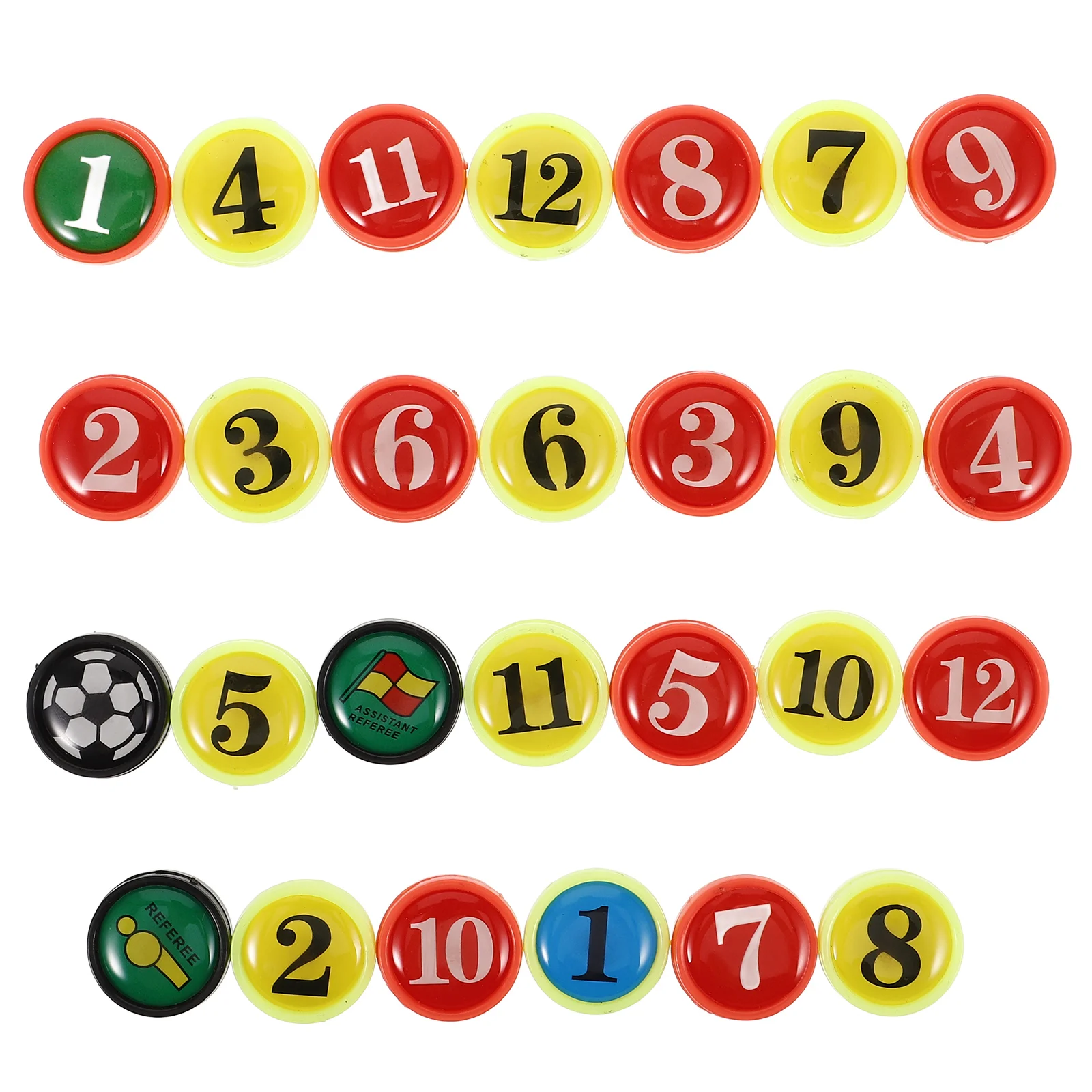 

60pcs Football Coaching Board Magnets Replacement Soccer Magnetic Accessories Tactics Board Small Strong Pull