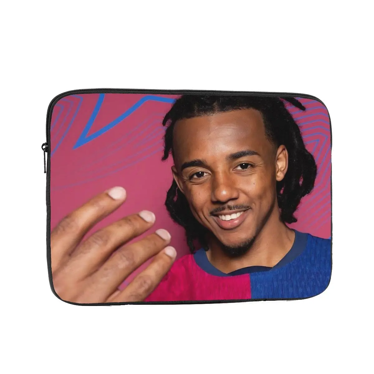 

Jules Kounde Fooball Soccer Laptop Sleeve Case 12 13 15 17 Inch Notebook Bag Case Shockproof Case Bag