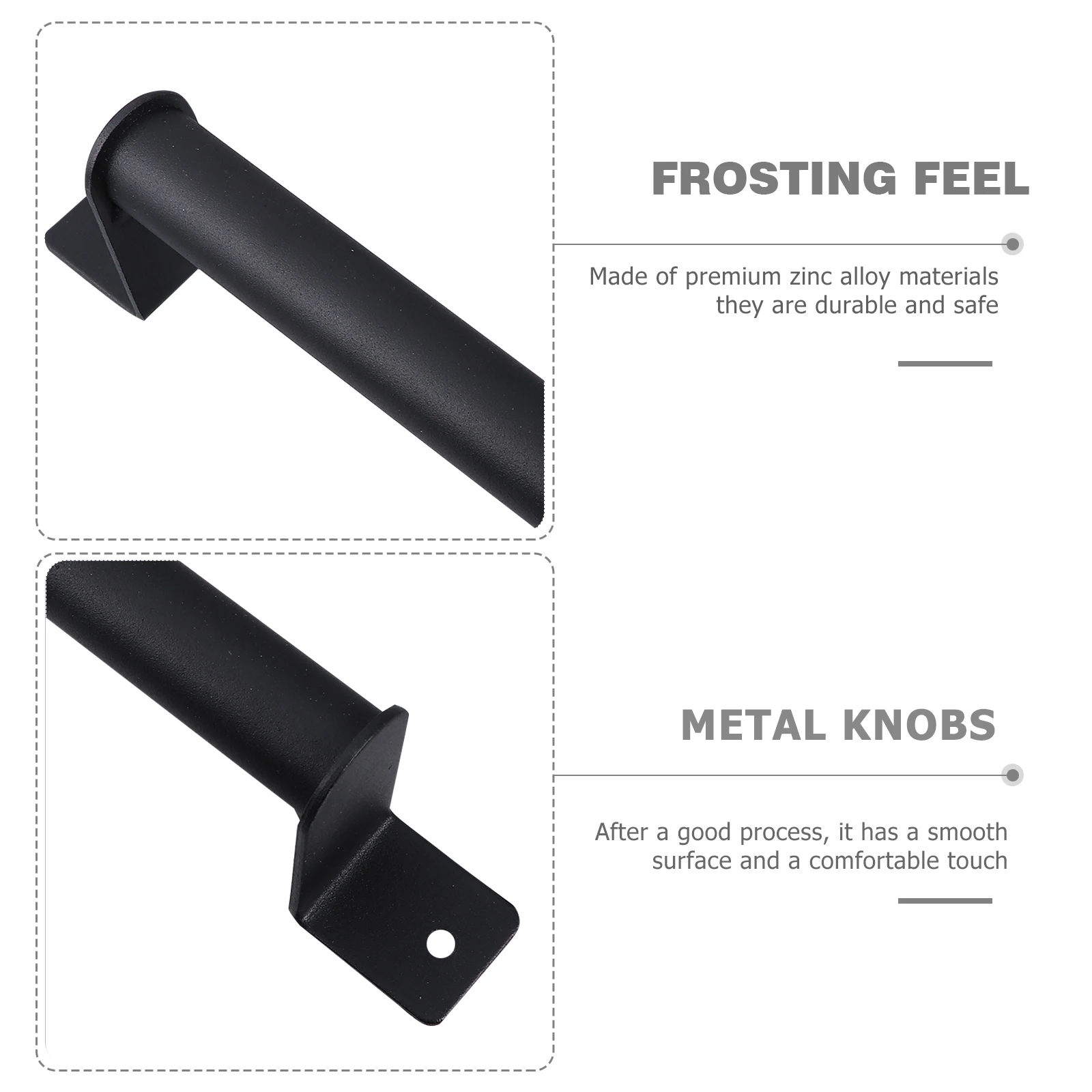 

1Pcs Iron Door Pull Handle Elegant Style Durable Easy to Use for Barn Garage Warehouse Granary Doors Door Handle