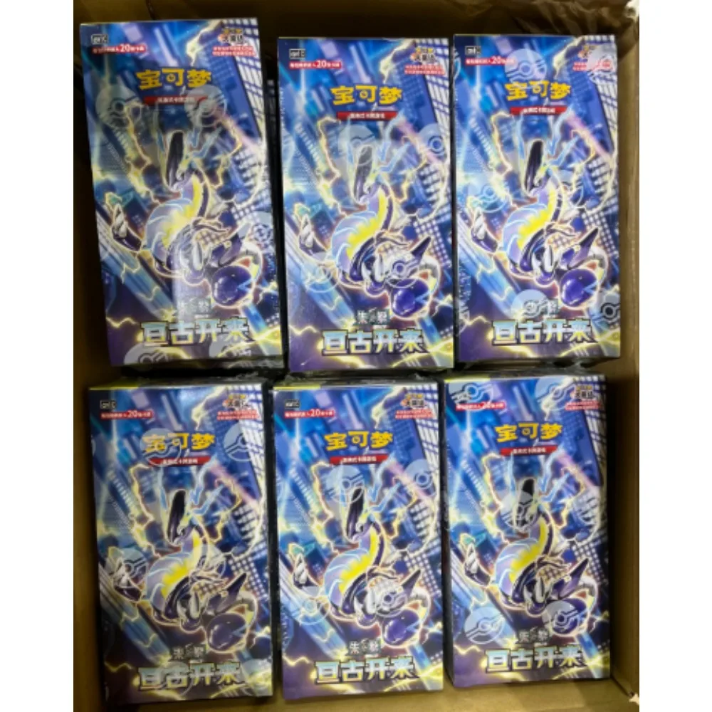 100% الأصلي البوكيمون PTCG 9.0 الأبدية والأبدية بطاقات صينية مبسطة أنيمي التجارة الداعم حزمة بطاقة تحصيل لعبة الهدايا