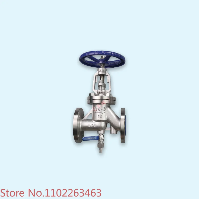 304 stainless steel antibiotic flange stop valve KJ41F-16P pharmaceutical grade biochemical fermentation special stop valve