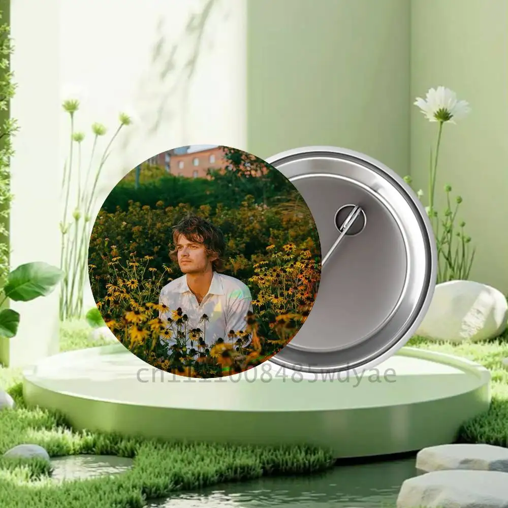 Singer Djo Badges 25 32 44 58 75 mm Round Cosplay Pin Bag Decor Fans Collect Friends Gifts Brooch Souvenir
