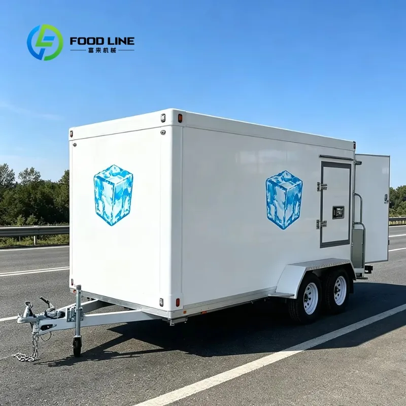 Customized Insulated Cargo Trailer With Double Rear Doors And Side Entry For Cold Chain Logistics Bulk Purchase Save Money