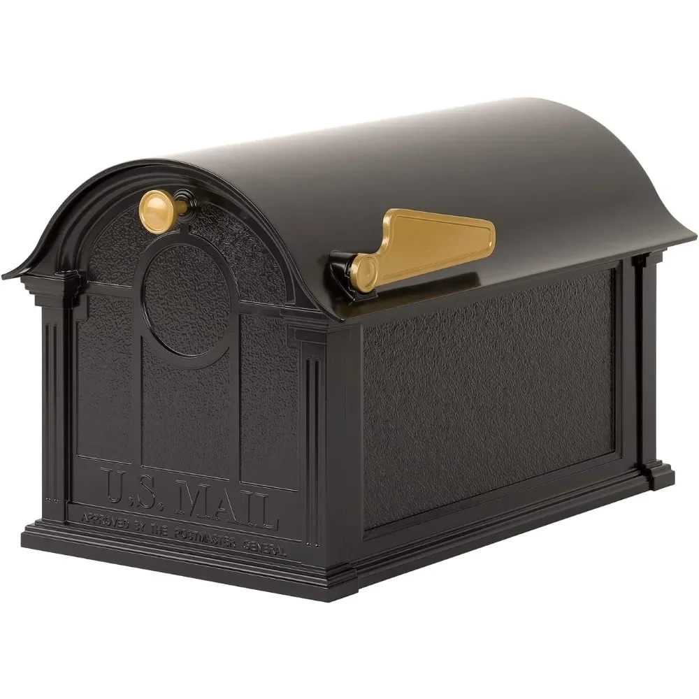 Balmoral Mailbox - Black, Extra Large: Durable and Stylish Mail Solution