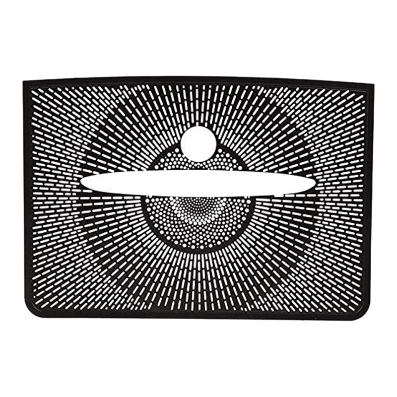 Black Dashboard Audio Speaker Horn Net Cover Trim for Mercedes Benz GLK X204