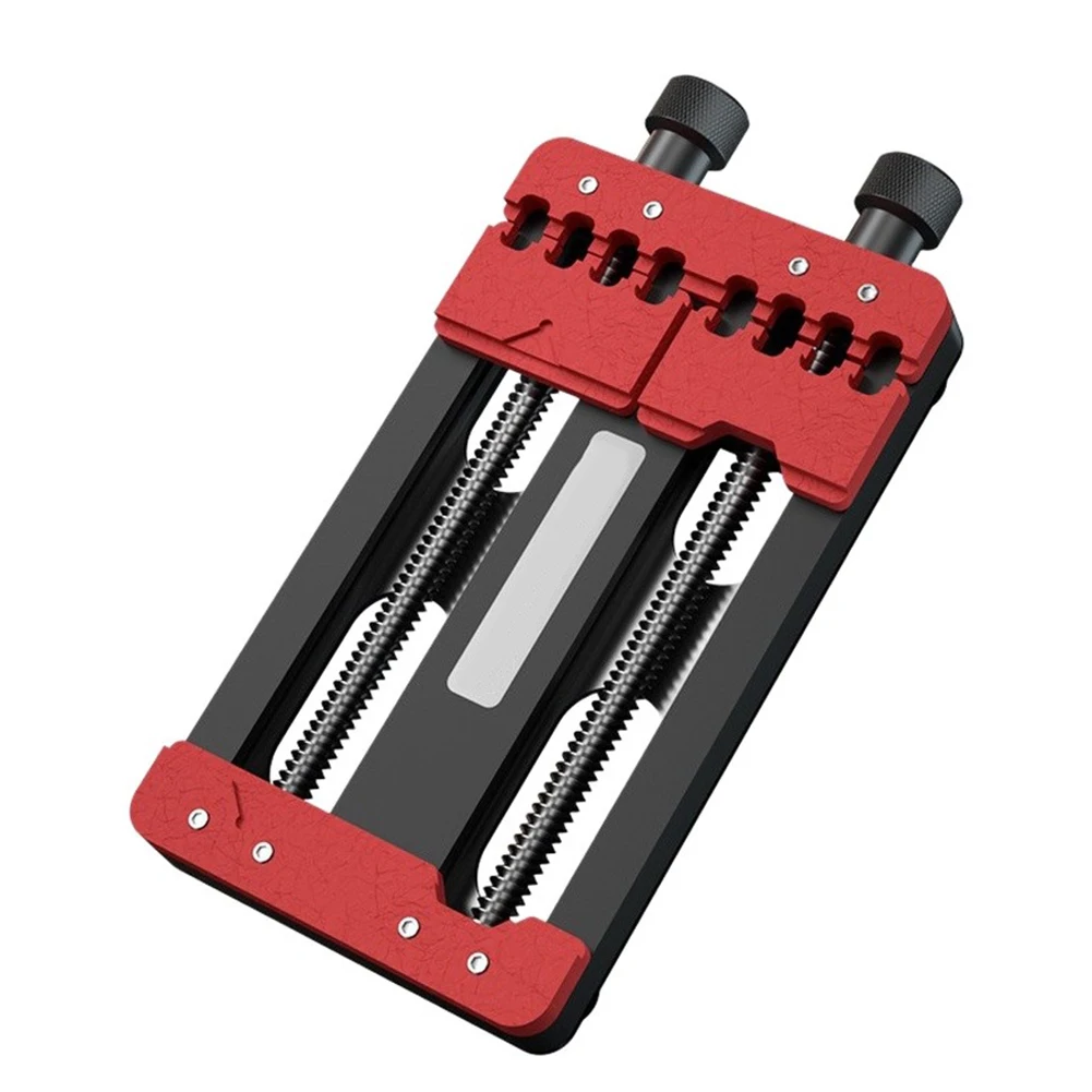 IC Soldering Holder Enhanced Stability Clamp Pcb Fixing Tool Double Bearing Mechanism High Temperature Resistant