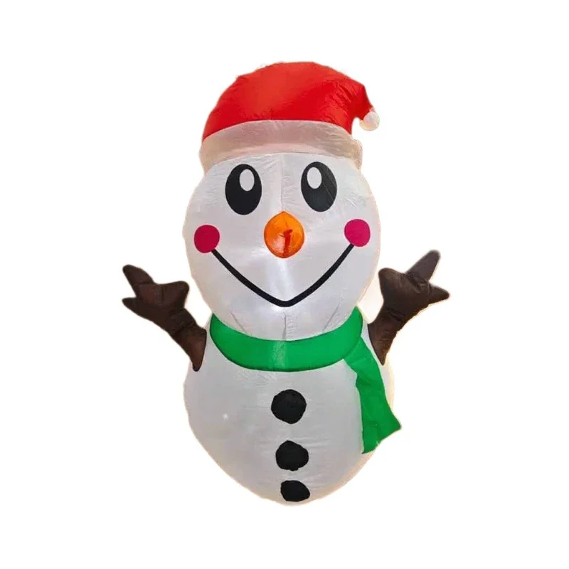 Christmas decoration inflatable Santa air mold hanging window ornament outdoor activity scene arrangement
