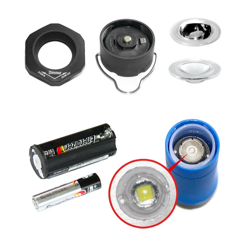 Naturehike lampa kempingowa LED Light bateria latarka z zoomem możliwość przyciemniania reflektor światło robocze reflektor latarka awaryjna