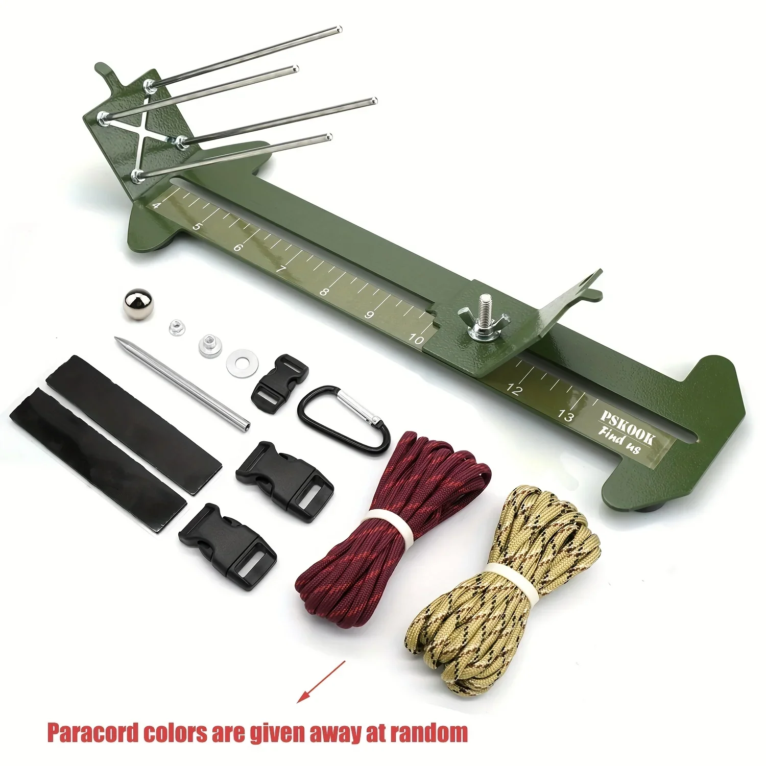 

Paracord Bracelet Jig Kit Paracord Tool Kit Adjustable Length Weaving DIY Craft Maker Tool