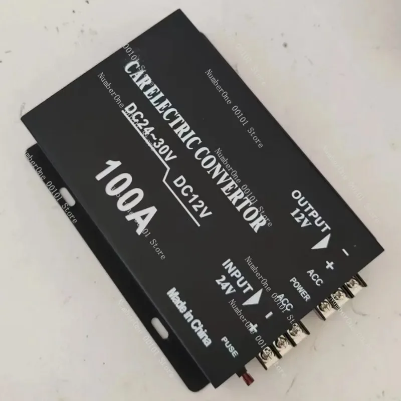 100A High Power 24V to 12V DC Step Down Converter With Memory Function, Voltage Reducer For Passenger & Trucks