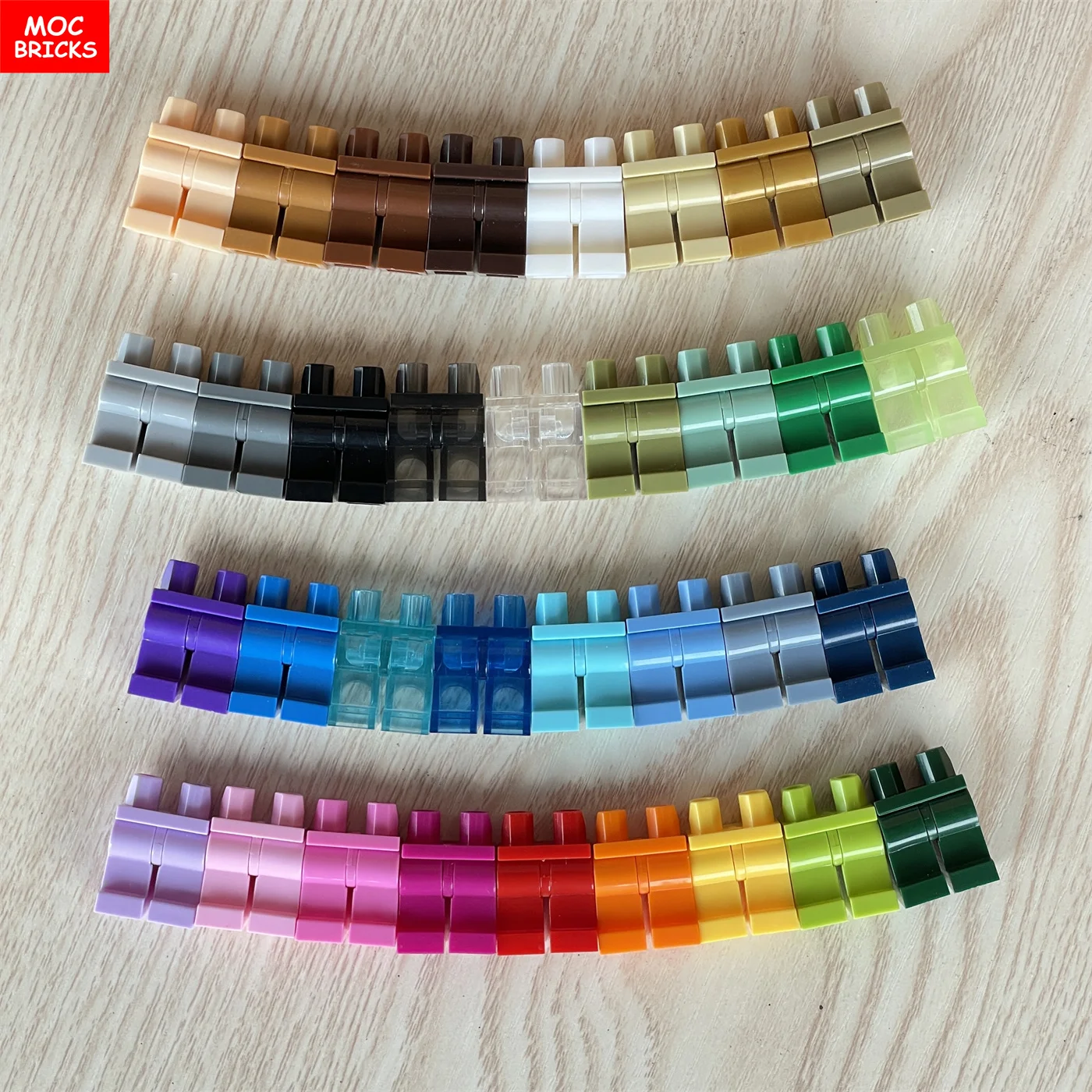 20 قطعة/الوحدة MOC الطوب متعدد الألوان السراويل فستان قصير الساقين فارغة الجسم تجميع اللبنات الجسيمات اللعب دمية بلاستيكية