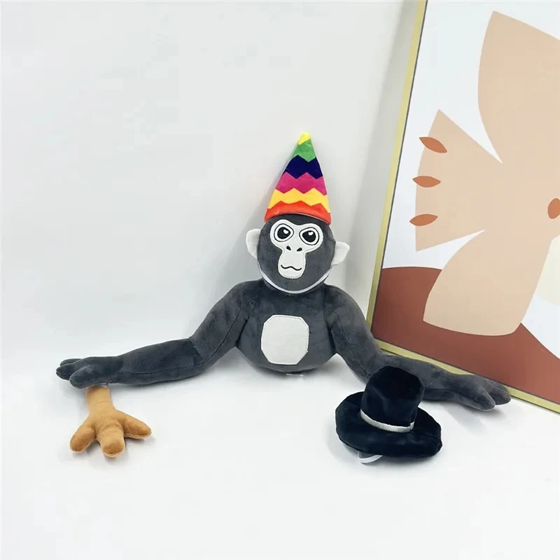 Newest Gorilla Tag Monke Plush Toy Dolls Cute Cartoon Animal Stuffed Soft Toy Birthday Christmas Gift For Children