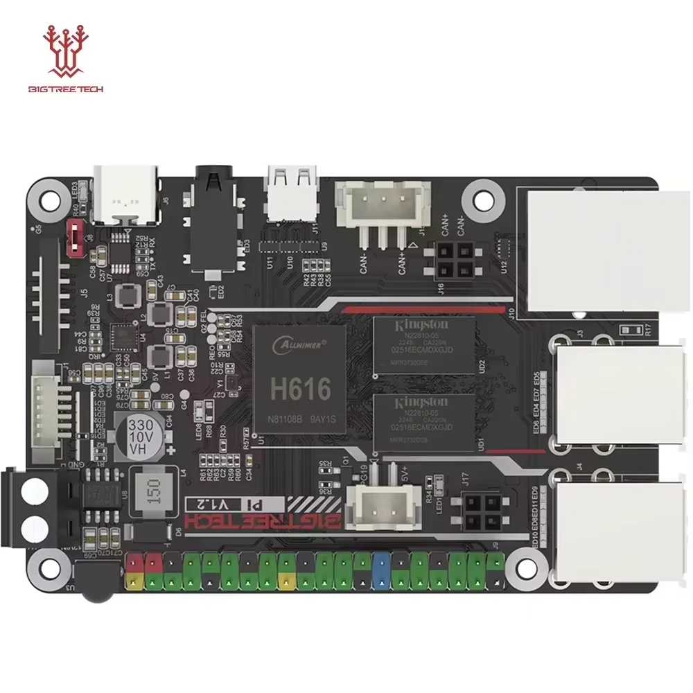 Płytka BIGTREETECH BTT PI 64-bitowa, czterordzeniowa Cortex-A53 ARM kontra Raspberry PI Orange PI PI4B+CB1 - ulepszenie dla drukarki 3D Klipper