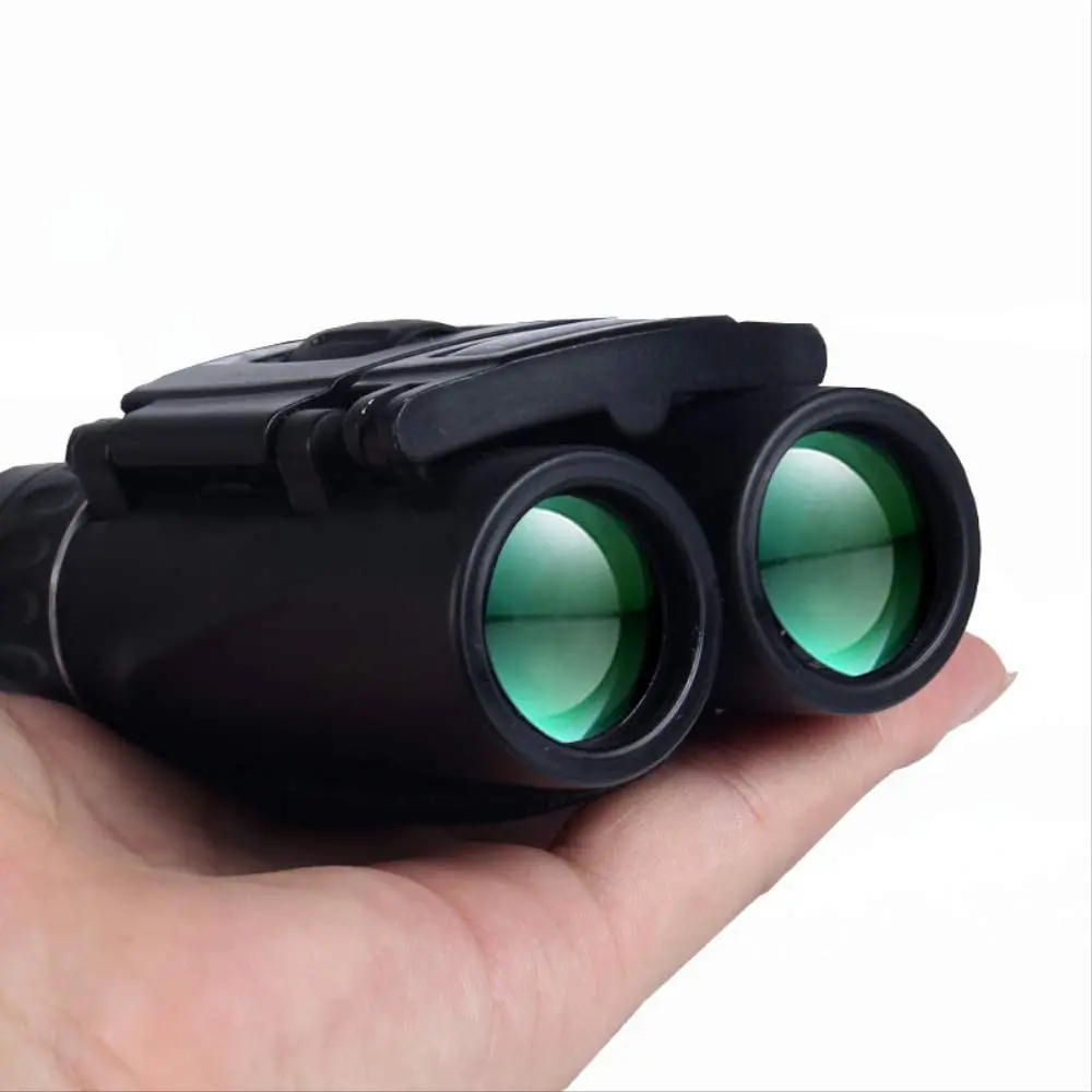 40x22 Mini Binoculars 2000M Long Range Folding Telescope HD Compact FMC Optics For Hunting Sports Outdoor Camping Travel