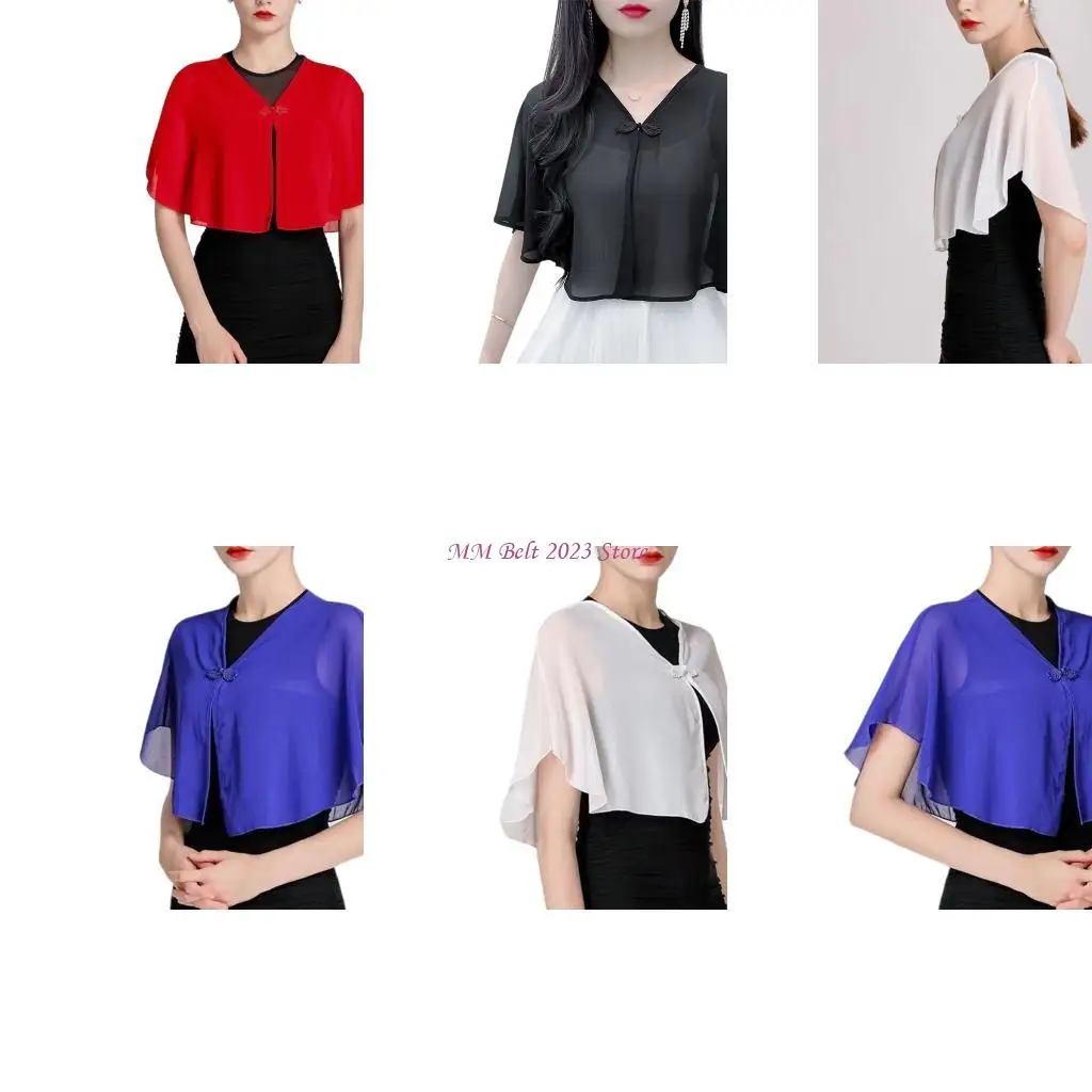 

49me Многофункциональный мягкий шифоновый шарф женский крышка плеча плечом Top Sunprope Cardigan для Office Outdoor Dresses