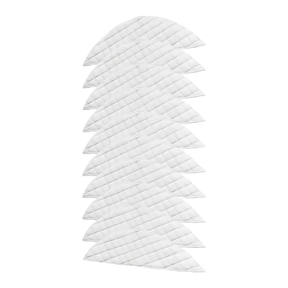 For Roidmi EVE PLUS Specific Disposable Mop Pads 10 Count for Seamless Integration with Robot Mopping Function