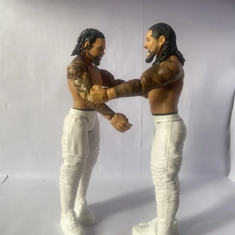 Hot WWE Action Figure 16cm Pvc Statue Jimmy Jey Uso The Usso Brothers Fighting Challenge Arena World Wrestling Gladiator Toys