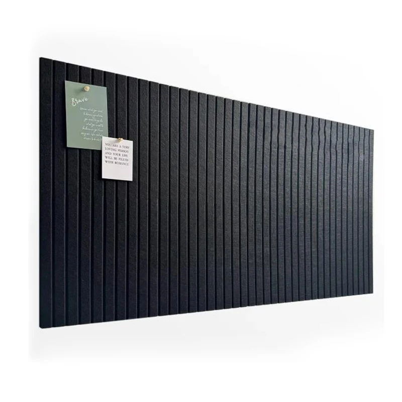 12pcs Large Corcho Pared Acoustic Cork Tiles Wall Panel Soundproof Felt Pin Note Bulletin Board Tiles for Wall Home Decorative view 4