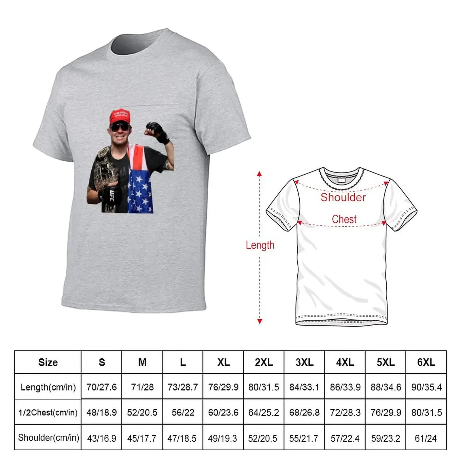 colby covington T-Shirt quick drying plain t shirt men