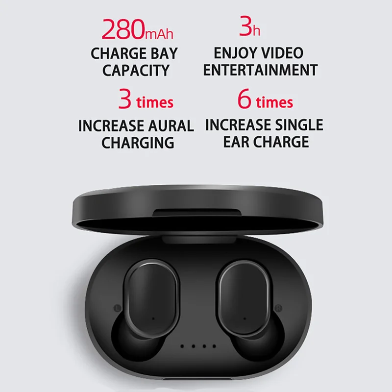 TWS Bluetooth Headphones Wireless 5.0 Earphones sport Earbuds Headset HD Call With Charging box Headphones For all smartphones