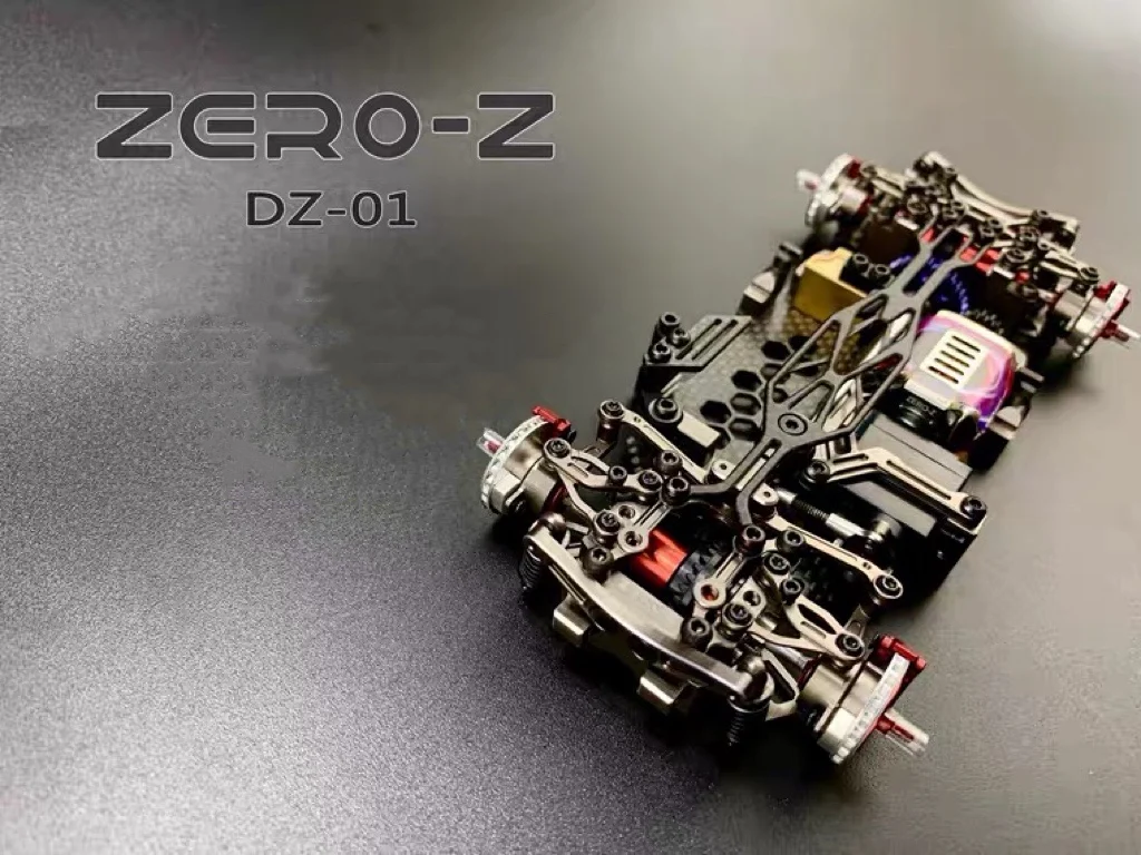 ZERO-Z DZ01 AWD All Metal Drift/Racing 1/28 RC Car Frame XRX DRZ