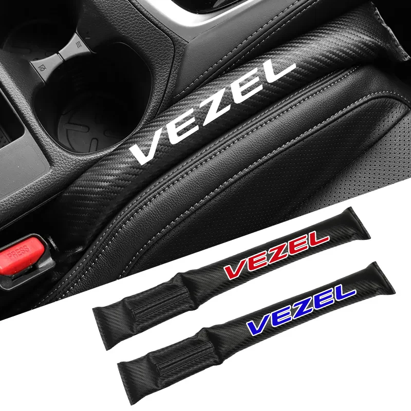 

Car seat gap plug interior modified carbon fiber seat leakproof strip For Honda Vezel Accessories