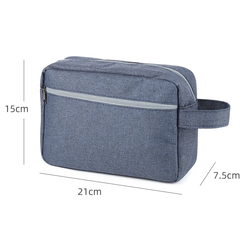 Personalised Menโs Wash Bag Embroidery Protable Toiletry Cosmetic Bag Grooming Shaving Menโs Custom Fathers Day Birthday Gift