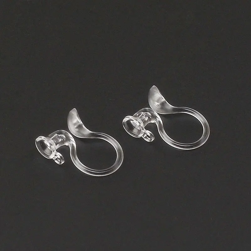 محولات مشبك الأذن من الراتنج |   أجزاء مجوهرات مصنوعة يدويًا لتعديل أقراط الخطاف/الأذن لتعديل الأقراط النسائية