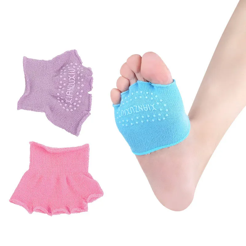 

1 Pair Open Toe Socks Thin Comfortable Pilates Yoga Socks Professional Ballet Dance Foot Practice Outdoor Sport Socks Women