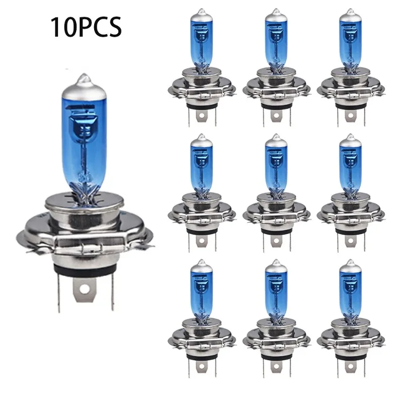 10pcs H1 H3 H4 H7 H8 H15 Halogen Bulbs Super Bright 12V 55W 100W Xenon White 6000K Halogen Car Headlights Lamp Bulbs Car Light