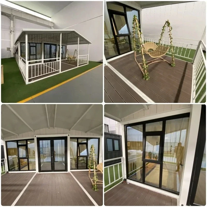 

Garden Rooms Prefabricated Container House 20ft 40ft 2 3 Bedrooms Tiny Home Villa Standard Prefabricated Steel Structure House