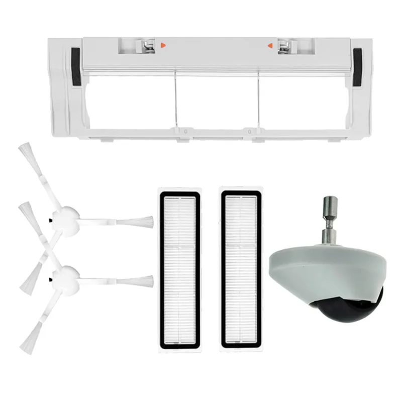 ABJY-1Set استبدال قطع الغيار جهاز آلي لتنظيف الأتربة استبدال عدة غطاء فرشاة تصفية عجلة ل Xiaomi Dreame D9 D9 ماكس اكسسوارات #5