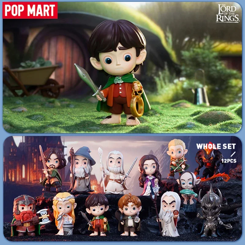 POP MART The Lord of The Rings Classic Series Blind Box Toys Mystery Box Mistery Caixa Action Figure Cute Model Birthday Gift