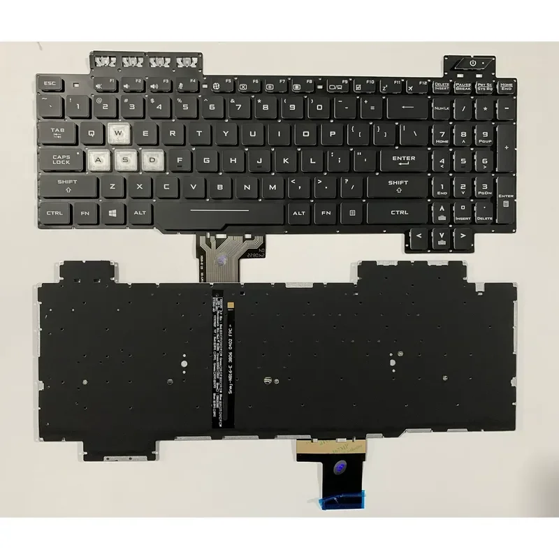 Clavier US pour ordinateur portable ASUS FX505 FX505D FX505DV FX505DY