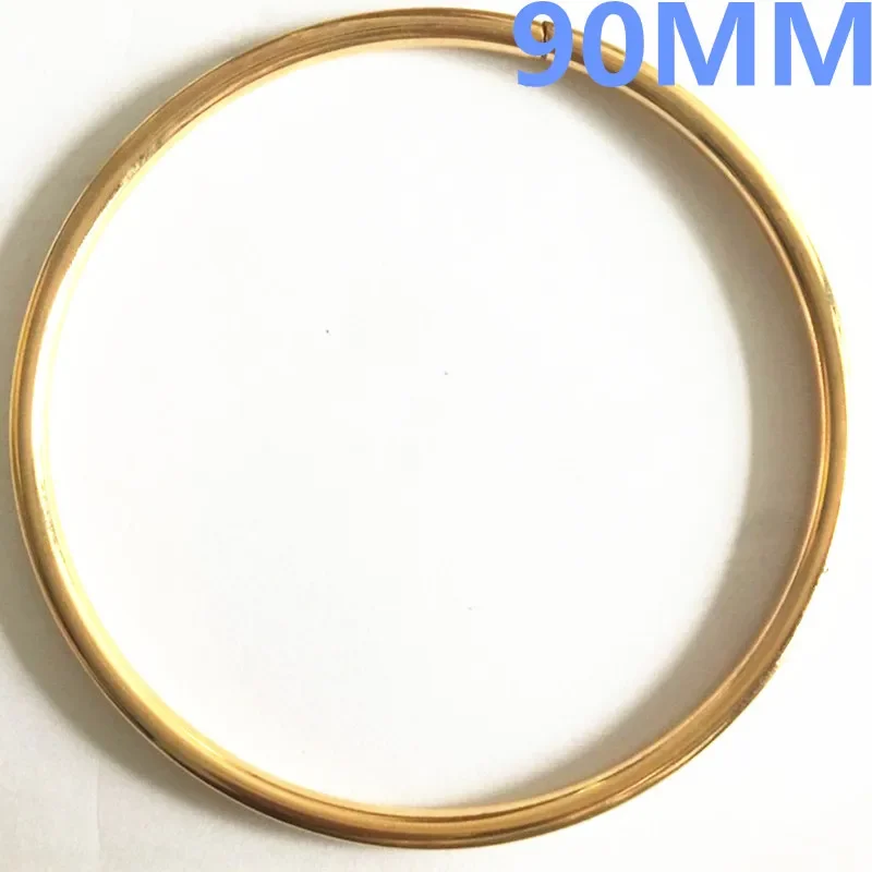 200pcs/lot Large ring 90mm GOLD O Ring Bags hardware accessories 5mm thickness diy handmade bag buckle ring garment trimmings