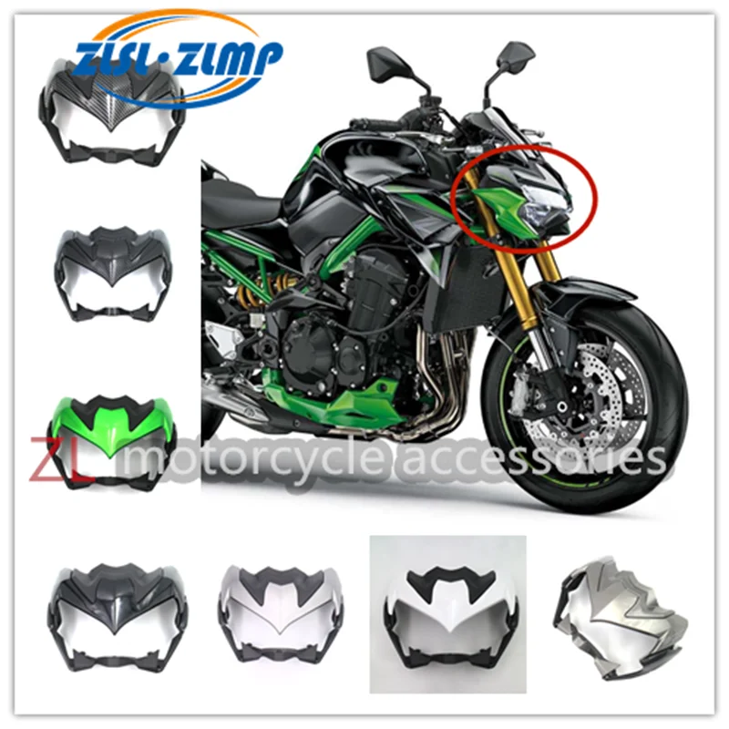 

Мотоциклетные аксессуары, подходит для Kawasaki Z900 ZR900 2020 2021 2022 2023, обтекатель фары может быть окрашен Z 900 20 21