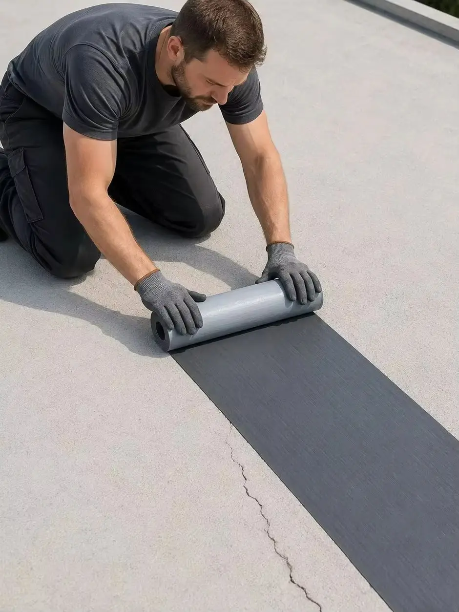 Waterproof Tape Waterproof Film Metal Surface Waterproof Iron Surface Waterproof Roof Waterproof Tape Crack Repair Tape