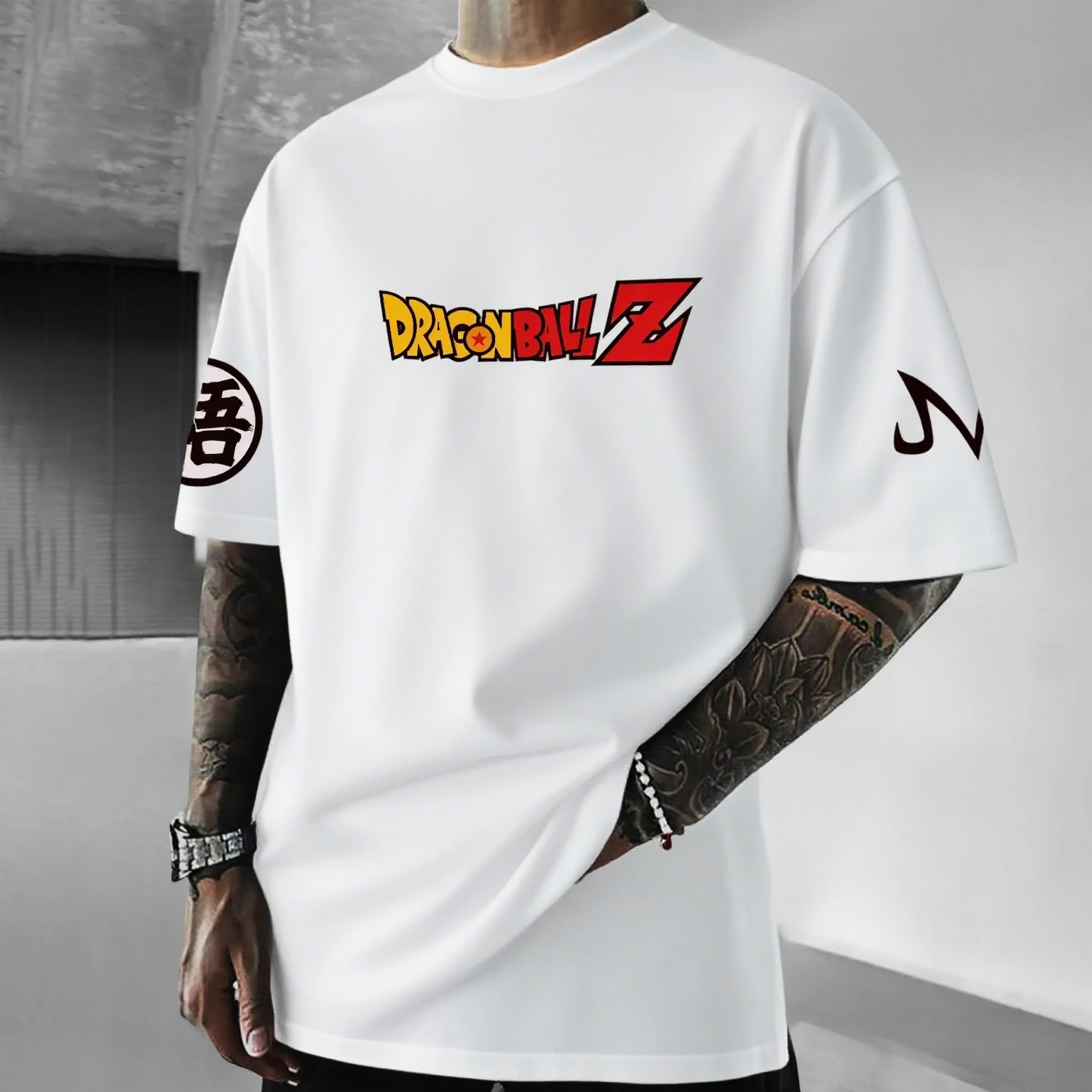Dragon Ball Super Saiyan Goku T-shirt da uomo Anime Manica corta Graphic Tee Streetwear Casual Estate Magliette e camicette di grandi dimensioni Y2k Vestiti