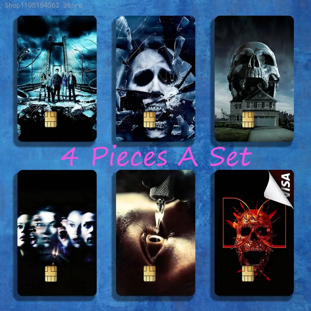 

Movie F-Final D-Destination Stickers Credit Visa Debit Bank Charge Card Bus Metro Waterproof Sticker Decal Decoration