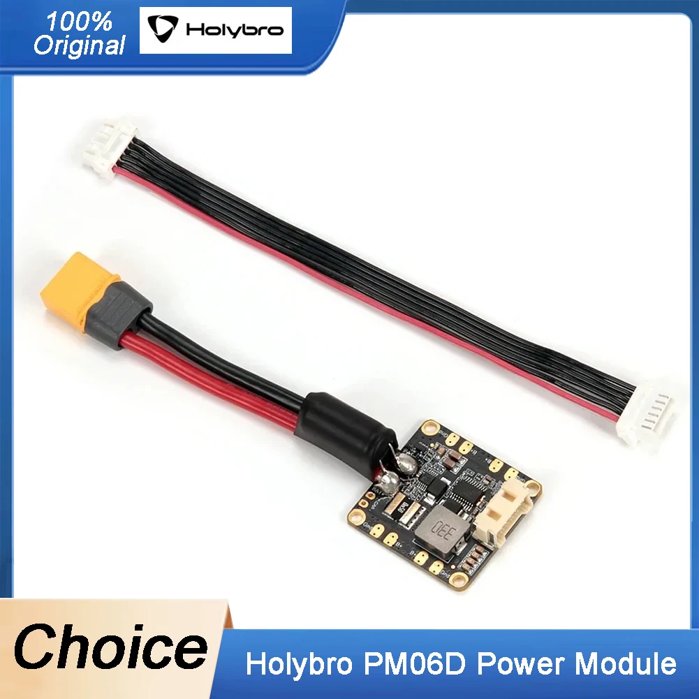 

Модуль питания HolyBro PM06D 2-14S для контроллера полета Pixhawk 5X/Pixhawk 6X, детали для самостоятельного изготовления 1