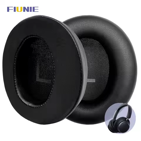 FIUNIE Replacement Ear Cushion Pads for Anker Soundcore Space Q45 Headphones Earpads Earmuffs Sleeve Headset Headband