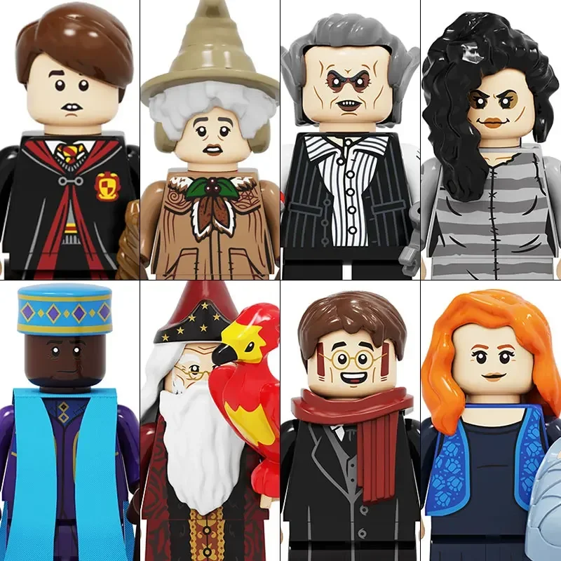 Harry Potter WM6040 WM6041 WM6042 Hermione Ron Building Blocks Bricks Dolls Mini Action Toy Figures Assemble Birthday Gifts